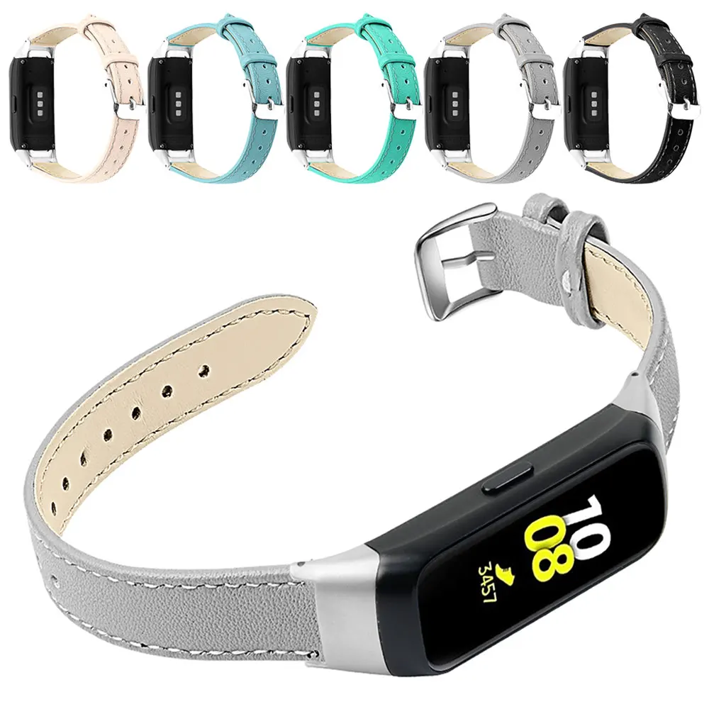 Сменный ремешок для samsung Galaxy Fit-e R370 ремень высокого качества PU кожаный браслет на запястье спортивные часы на ремешке ремешок