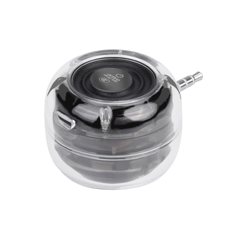 Portable Phone Loudspeaker For Mobile Phone 3.5mm Mini Inline Audio Amplifier For Live Broadcast Listening To Music