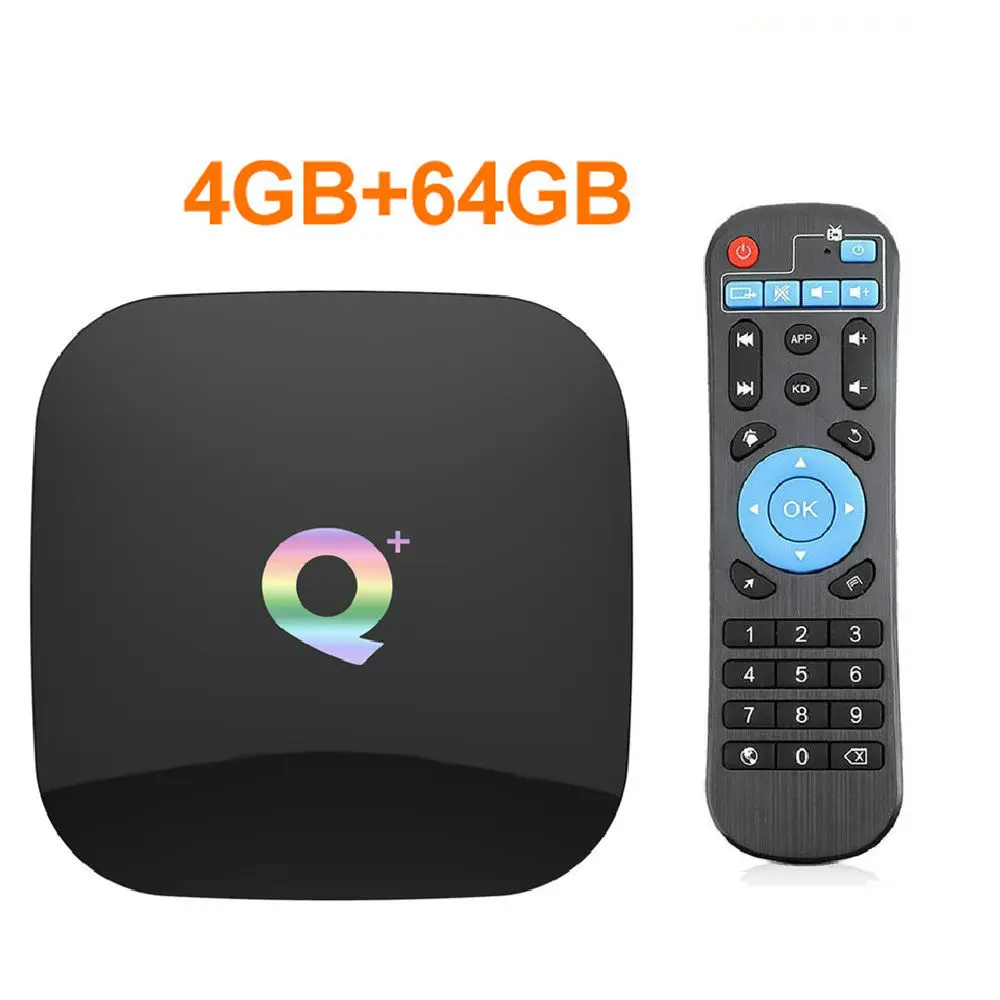 4G64G Allwinner H6 6K Smart tv Box Android 9,0 Q Plus 4 ГБ ОЗУ 64 Гб ПЗУ четырехъядерный процессор Playstore Youtube Wifi телеприставка 2G16G медиаплеер - Цвет: 4G64G