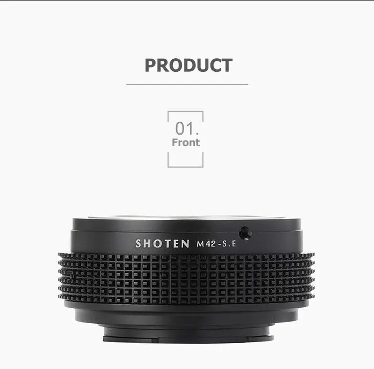 Переходное кольцо для объектива Shoten для M42 для sony E a6000 a6300 A7 A7III A7RIII A7R3 NEX