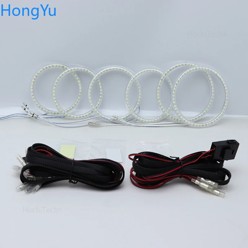 For Alfa Romeo Brera Spider 2005 2006 2007 2008 2009- 2011 Excellent Angel Eyes Ultra bright smd led Angel Eyes kit halo rings