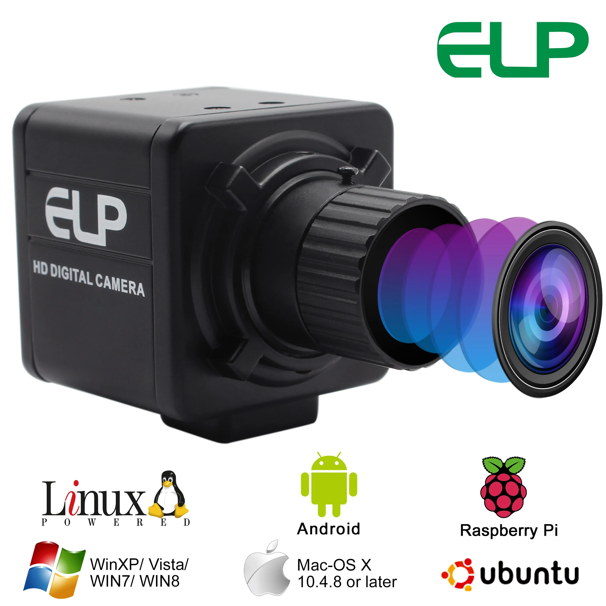 ELP 5MP USB камера MJPEG 15fps 2592X1944 мини микро оболочка OV5640 CCTV веб-камера для Windows Linux MAC |