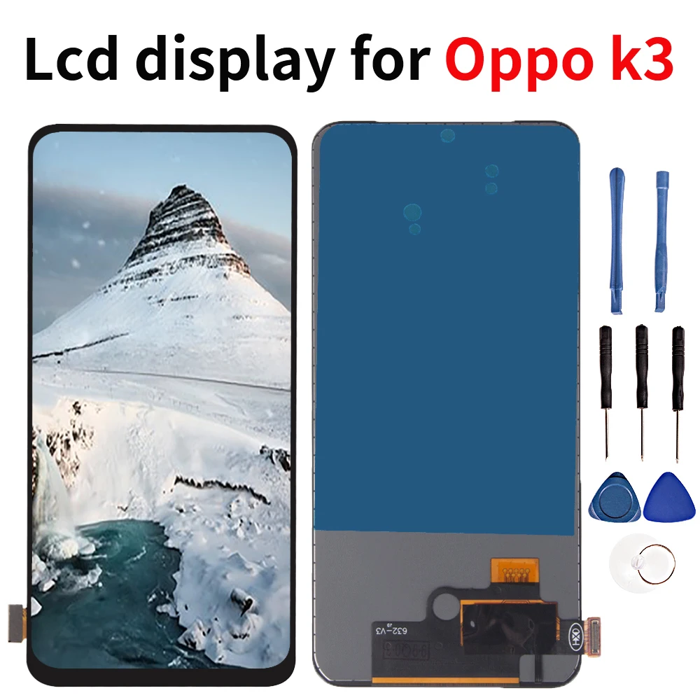

Lcd display for Oppo K3 Lcds Touch screen Digitizer Assembly Replacement For Oppo k3