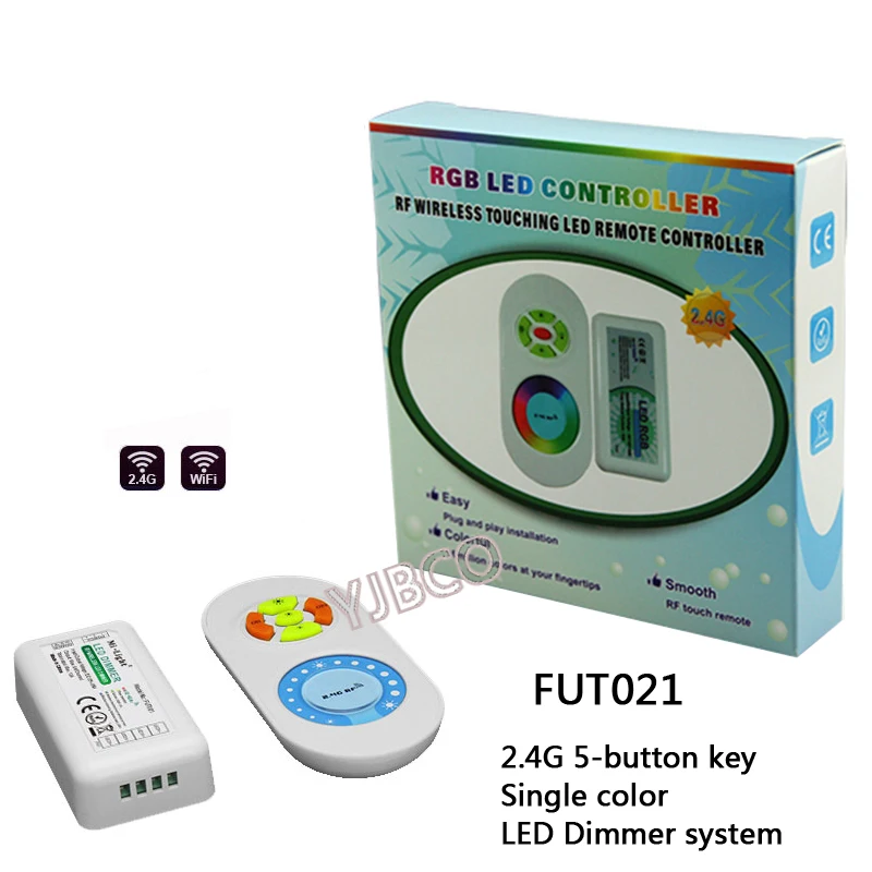 Miboxer 2 4G FUT020/FUT021/FUT022/FUT025/FUT027/FUT028 Светодиодная лента диммер сенсорный двойной