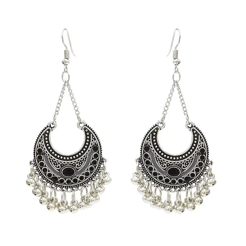 20 Boho несколько Винтаж этнические Висячие серьги-капли в подарок для женщин Женская Юбилейная Свадебная вечеринка ювелирных изделий - Окраска металла: 20