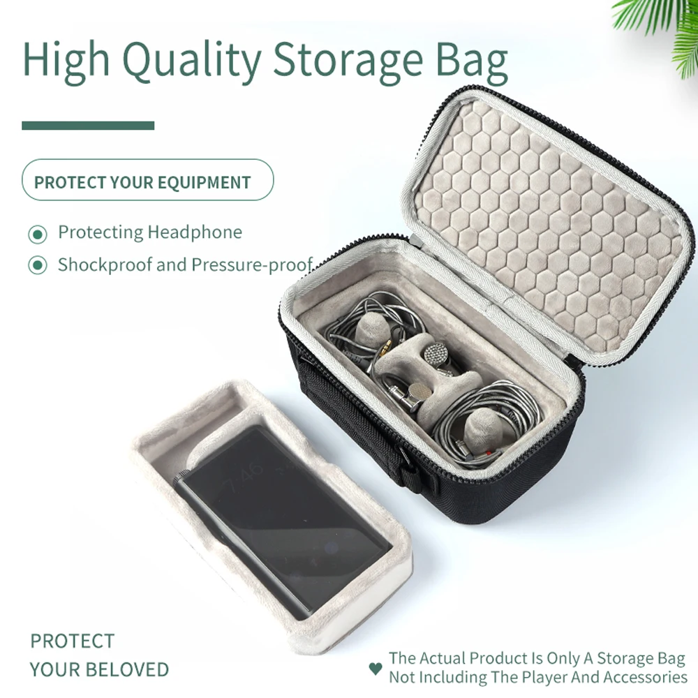 Durable Carrying Case Storage Box For FiiO M15 / M11 / M11 Pro for SHANLING M8 / M6 / M6PRO / M5S /M2X Protective Case Cover Bag