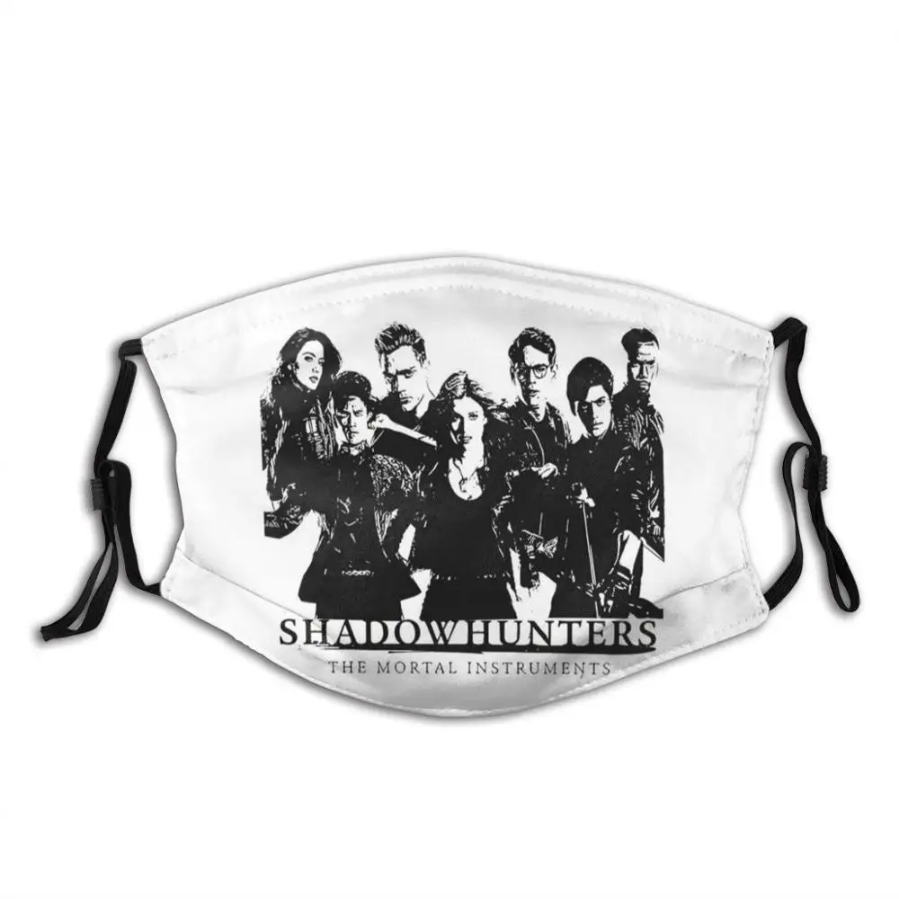 Shadowhunters Crew Logo Diy для взрослых детей маска лица Sh Magnus Bane Alec Lightwood Jace heronale Book Movie Tv |