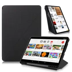 Coque avec porte crayon, étui pour tablette Samsung Galaxy Tab S7 Plus, support intelligent 
