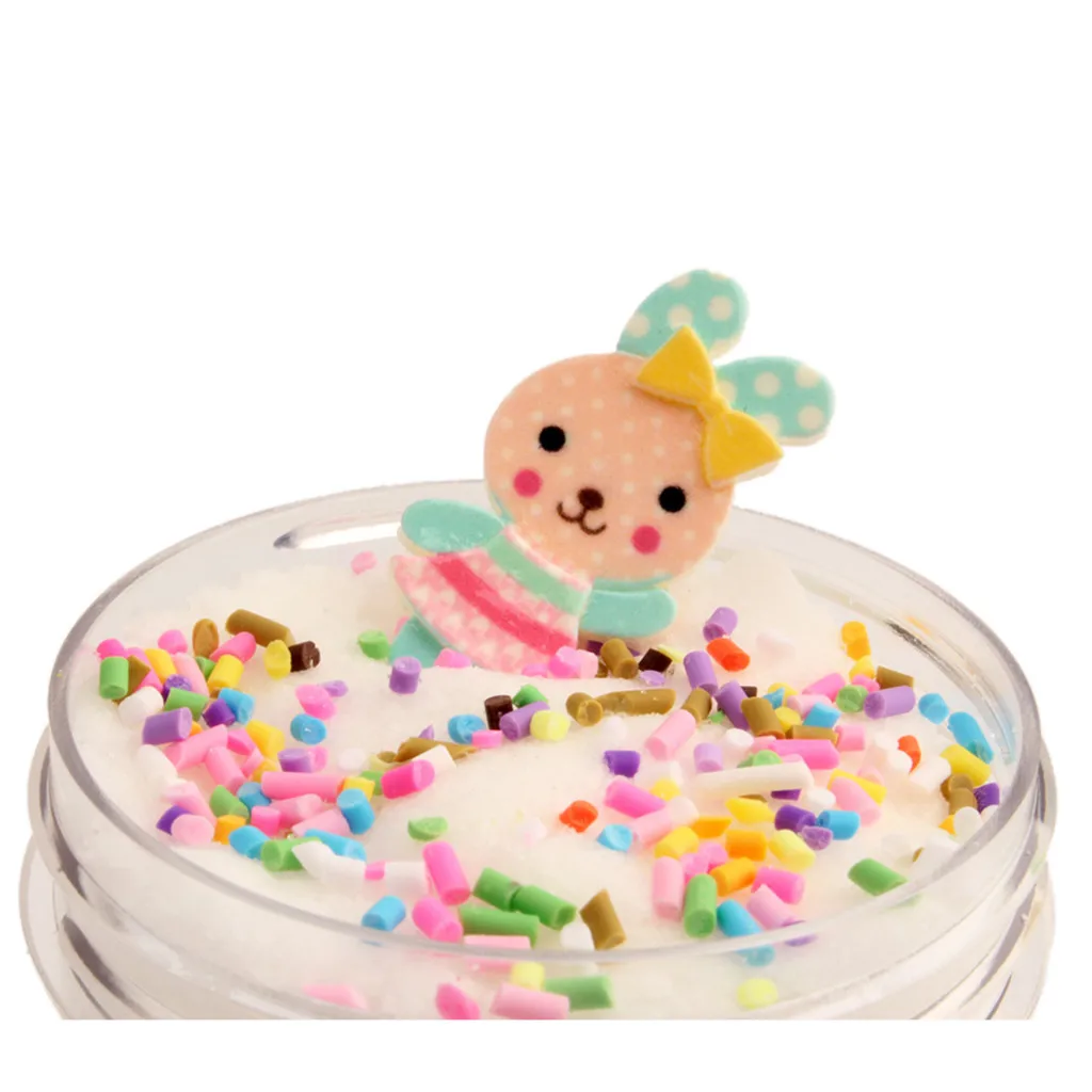 Rabbit Fluffy Cloud Slime Stress Relief Toys Charms Slime Fluffy Light Soft Polymer Scented Sludge Toy #B