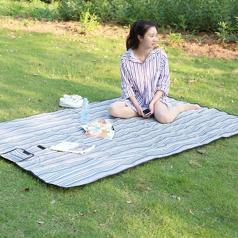 

Waterproof Blanket Outdoor Camping Blanket Picnic Camping Tent Mat Outdoor Portable Spring Tour Mat Thick Padded Picnic Mat