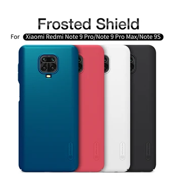 

For redmi note 8 case Note 9S Nillkin frosted case for xiaomi redmi note 4X cover hard plastic back cover redmi note 7 bags