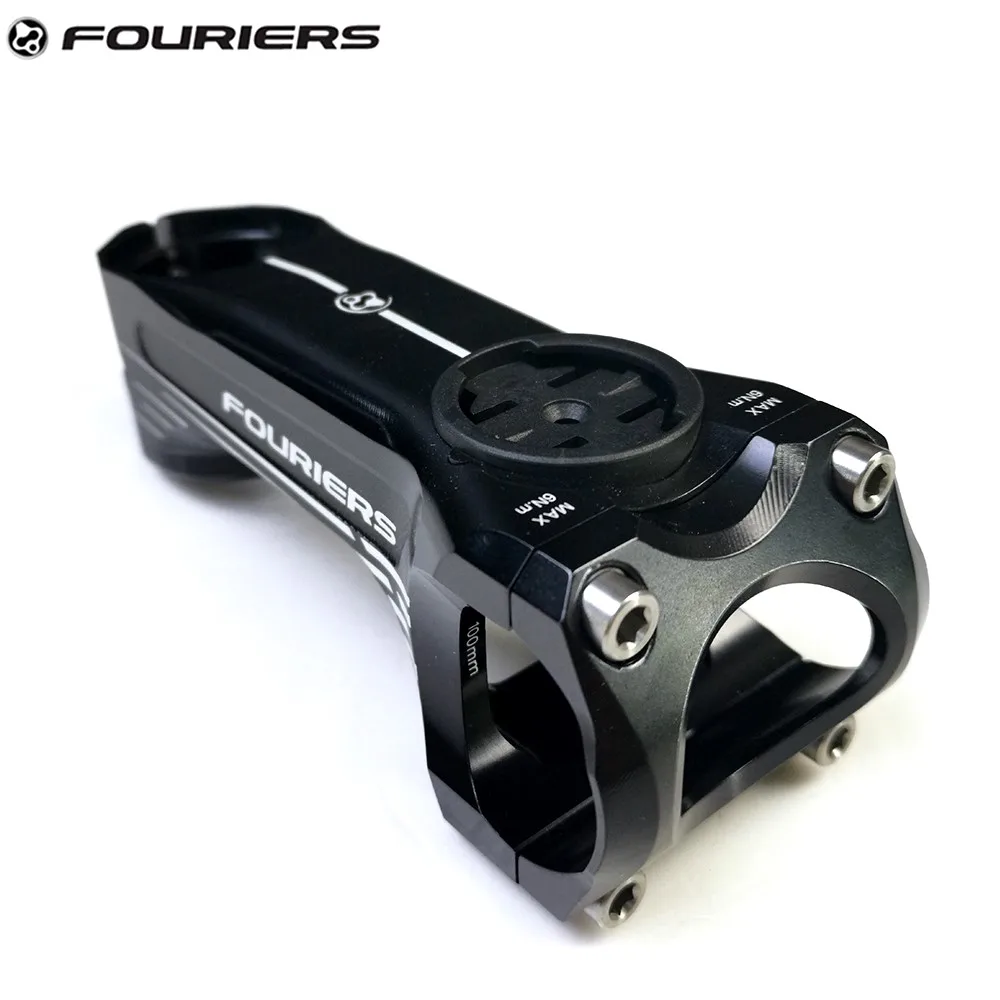 Fouriers AL6061-T6 полный ЧПУ MTB велосипед стволовых интегрированный Велоспорт Computermount для Garmin Edge MIO Bryton Wahoo