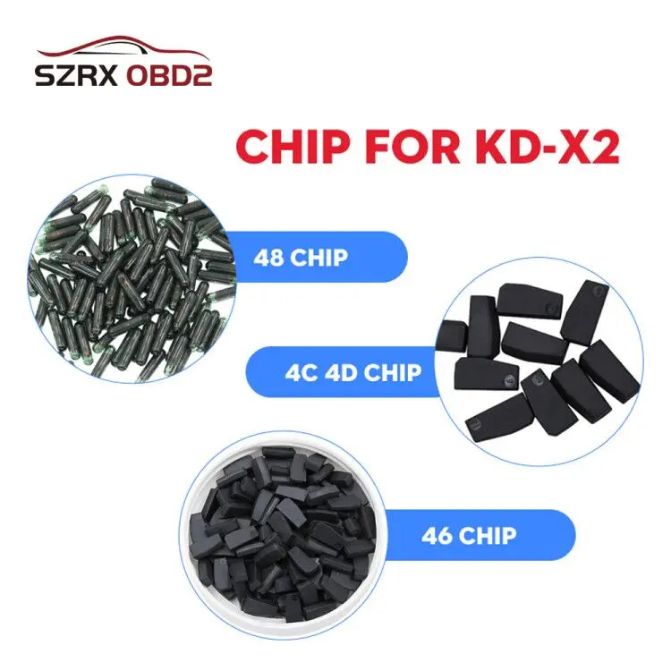 10 шт./лот KD Transponse ключ Авто токарный ключи чип ID4C/4D ID48 ID46 4D 46 48 копировальный для