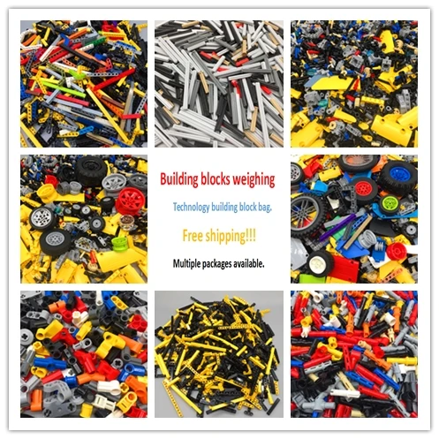 Technology Building Block Cross Axle Connection Hub Tire Bulk Weighing Small Particle Brick Assembly Toy Children Gift ev3 | Игрушки и