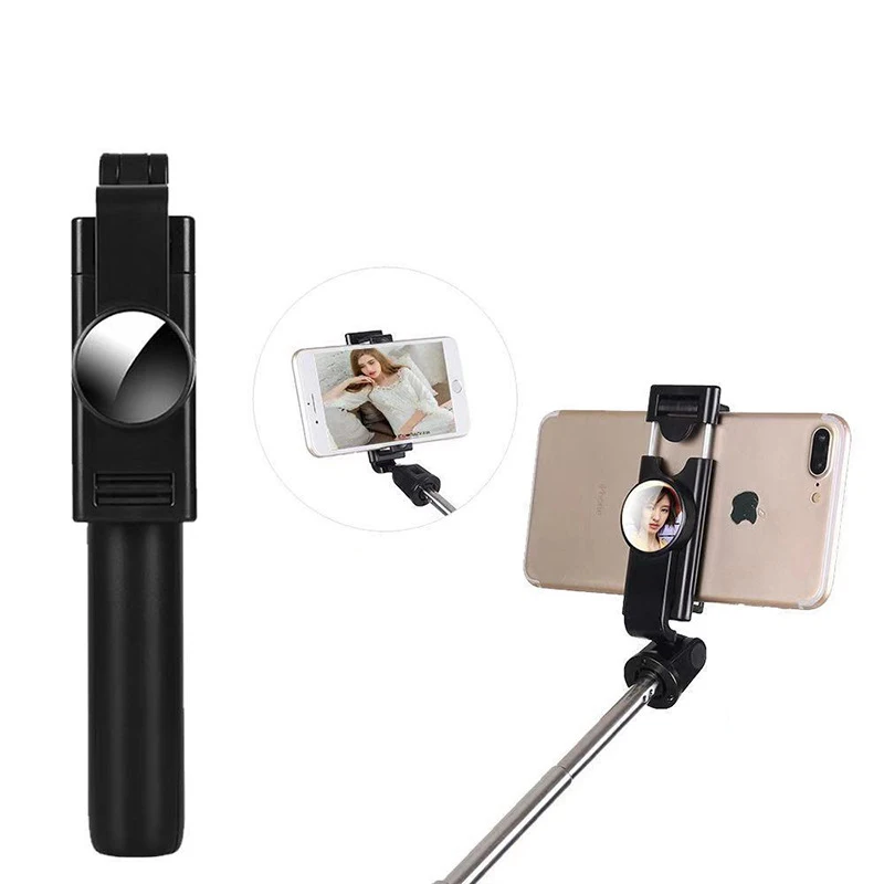 

New Style K10 Tripod Selfie Stick Horizontal And Vertical Shoot Bluetooth Selfie Stick Mobile Phone Bracket Factory Direct Selli