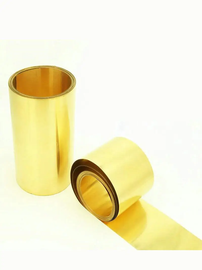 1m High Quality H62 Yellow Brass Sheet Foil Strip Belt Coil