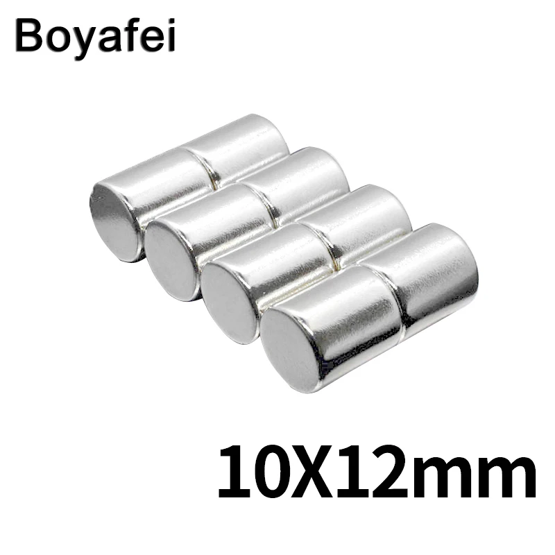 

100/200/300 pcs Neodymium Magnets Round 10x12 mm Flat Disc Strongest Most Powerful Rare Earth Magnet Cool for Fridge 10*12mm