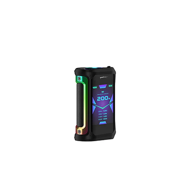 Red Black MOD Электронная сигарета, Vape, Geekvape Aegis X, комплект, 200 Вт, бокс-мод, 5,5 мл, Cerberus tank, водонепроницаемый паровой набор электронных сигарет против Voopoo Drag - Цвет: Red Black MOD