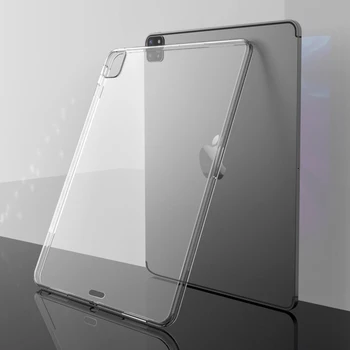 

For iPad Pro 2020 12.9 Case Slim Soft Clear TPU Tablet Anti-scratch Protective Cover for iPad Pro 11 inch 2020 Case Transparent