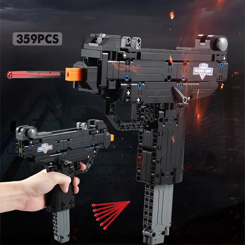 Пистолет Desert Eagle MK23 412 шт. пистолет строительные блоки игрушки пулемет модель