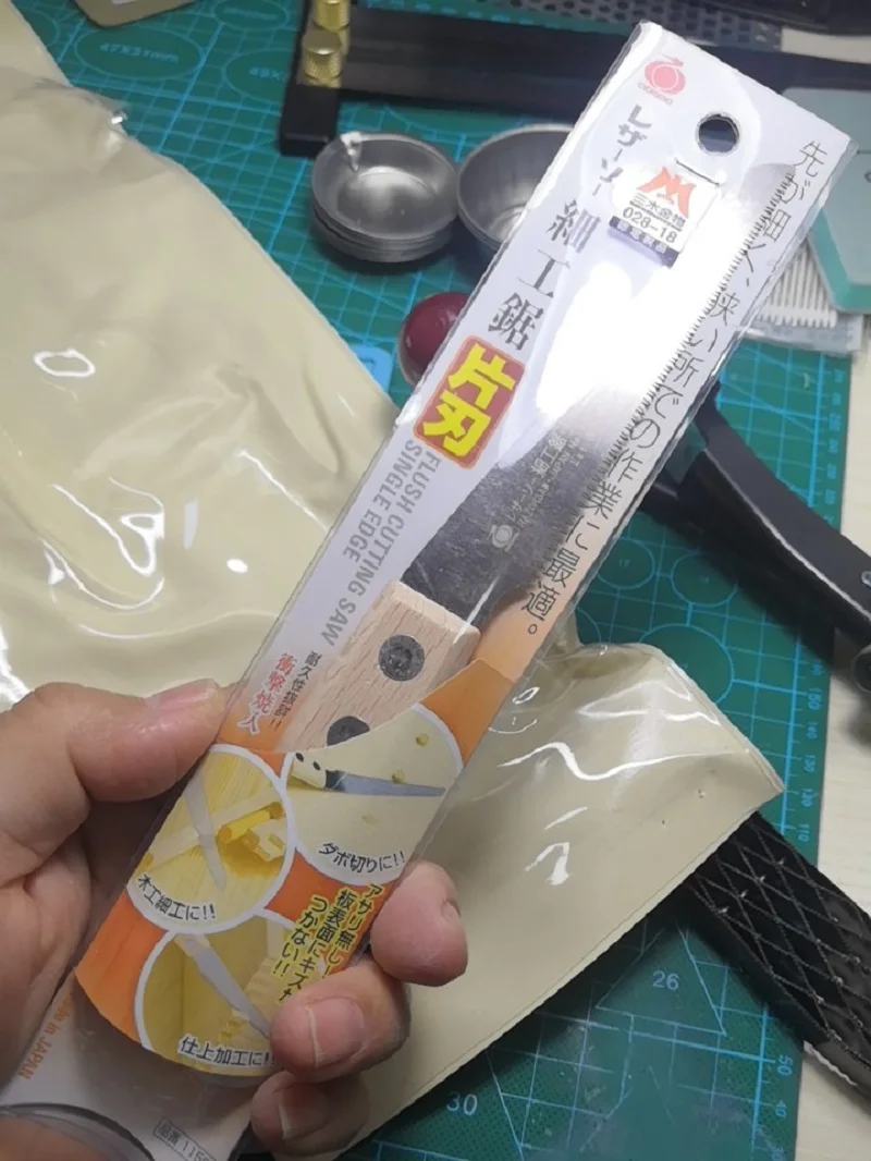 1150/1151 Japanese Joinery saw Flush Cutting Saw Double Edges Fine Woodworking Wood nail cut Made in Japan 6