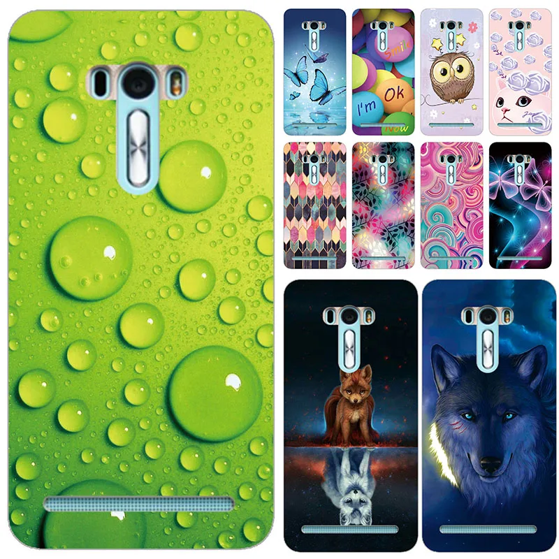 케이스 Fundas Asus ZenFone Selfie ZD551KL 5.5 커버 실리콘 소프트 TPU 보호 전화 케이스 Coque