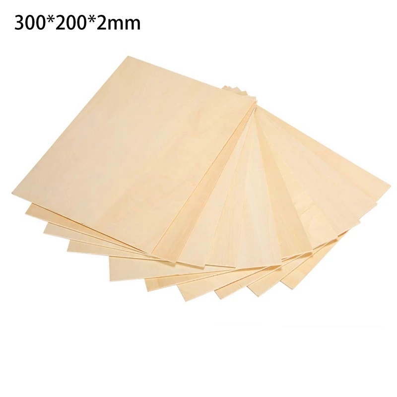 crafts,modelling.x 4 MDF sheets 2mm thick for pyrography A4 size 