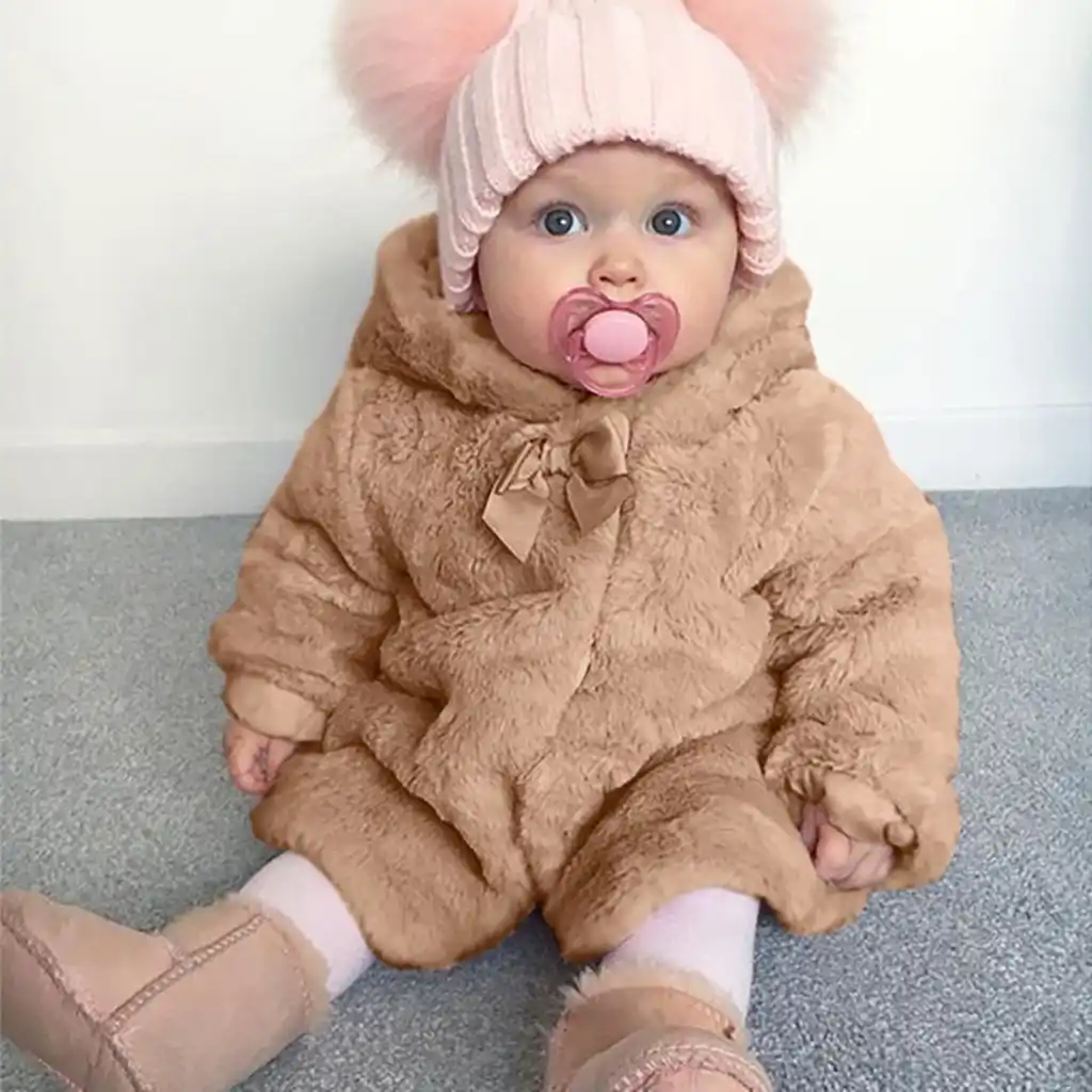 teddy bear baby jacket
