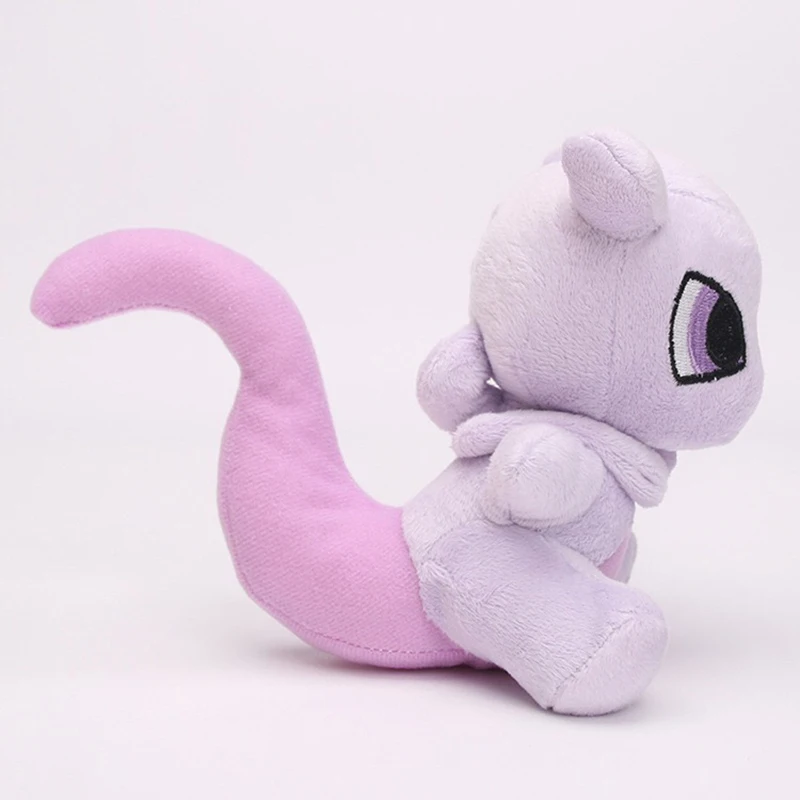 15 CM Plush Toy Cute Mewtwo Toys Sleeping Pillow DollAnime cartoon Doll soft Cute hot good quality christmas gift kid