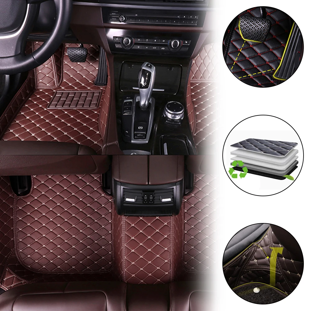 Muchkey Car Floor Mats for Mazda CX9 CX-9 2020 7seats Waterproof Carpet Accessories | Автомобили и мотоциклы
