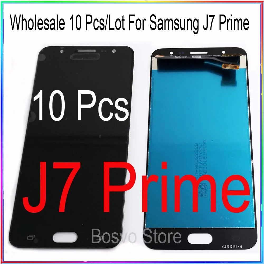 US $205.00 Wholesale 10 PcsLot For Samsung J7 Prime Lcd Display Screen With Touch Digitizer Assembly G610 G610F G610M