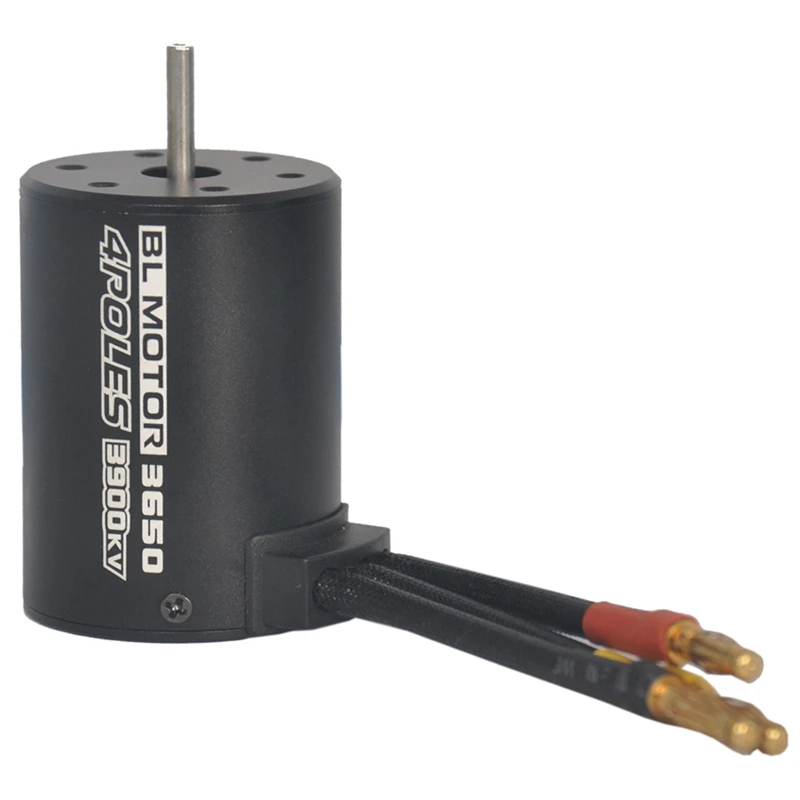 Горячая-1: 10 автомобиль Bl3650 3900Kv бесщеточный мотор водонепроницаемый бесщеточный Esc+ программная карта комбинированные детали, для 1/10 Rc автомобиля