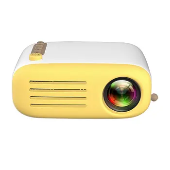 

YG200 Yellow & White Portable LCD Projector 320x240 MAX 1080P With HDMI USB AV SD Input For Private Theater /Children Education