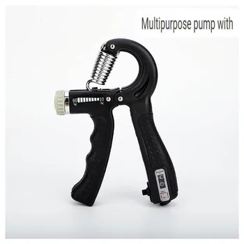 

Fitness Equipment Men's Spring Grip Adjustable Counting Spring Grip Finger Rehabilitation Training 2-60kg Spring Grip Home