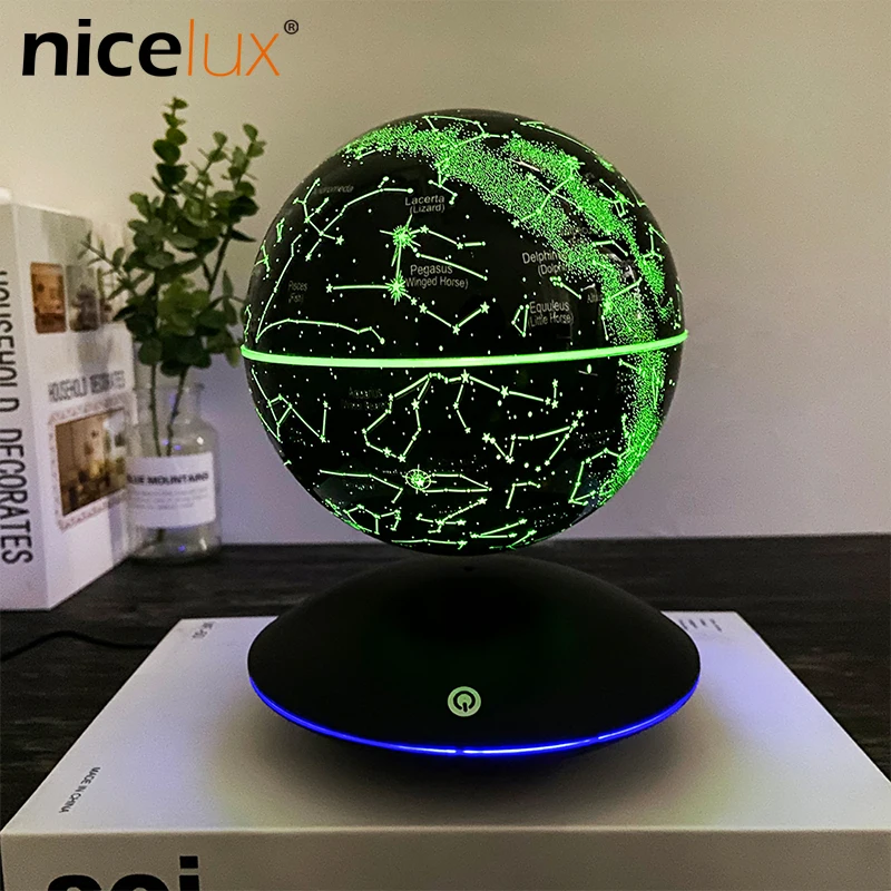 Colorful Constellation Magnetic Levitation Floating Electronic Moon Lamp Novelty Ball Night Light Birthday Lampara Luminaria
