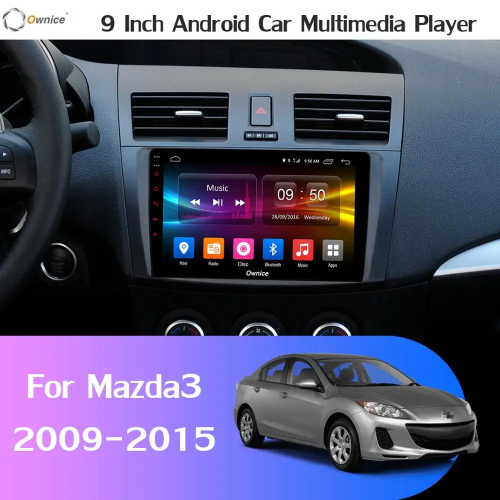 Best 360°Camera Android 9.0 4G+64G GPS Radio CarPlay SPDIF DSP Car Multimedia Player For Mazda 3 Mazda3 2009 2010 2011 2012 2013 2014 1