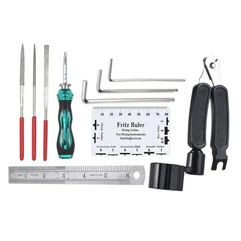 

Professional instrument repair tool accessories, guitar repair kit for cleaning and repairing guitars