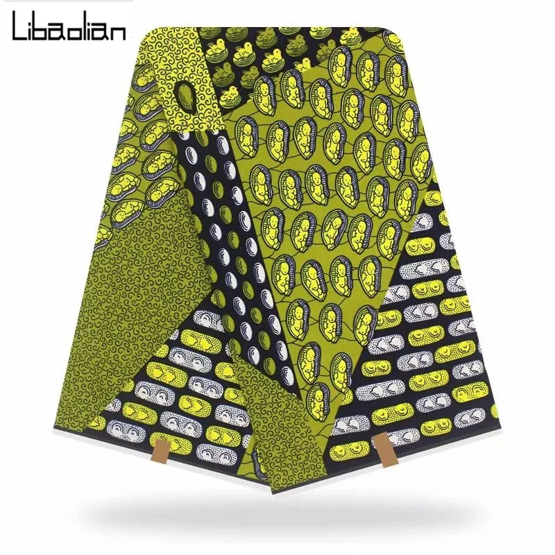 Настоящий воск хлопок гарантированный настоящий голландский настоящий воск высокое качество горячая восковая ткань горячая Распродажа дизайн для шитья F911-27