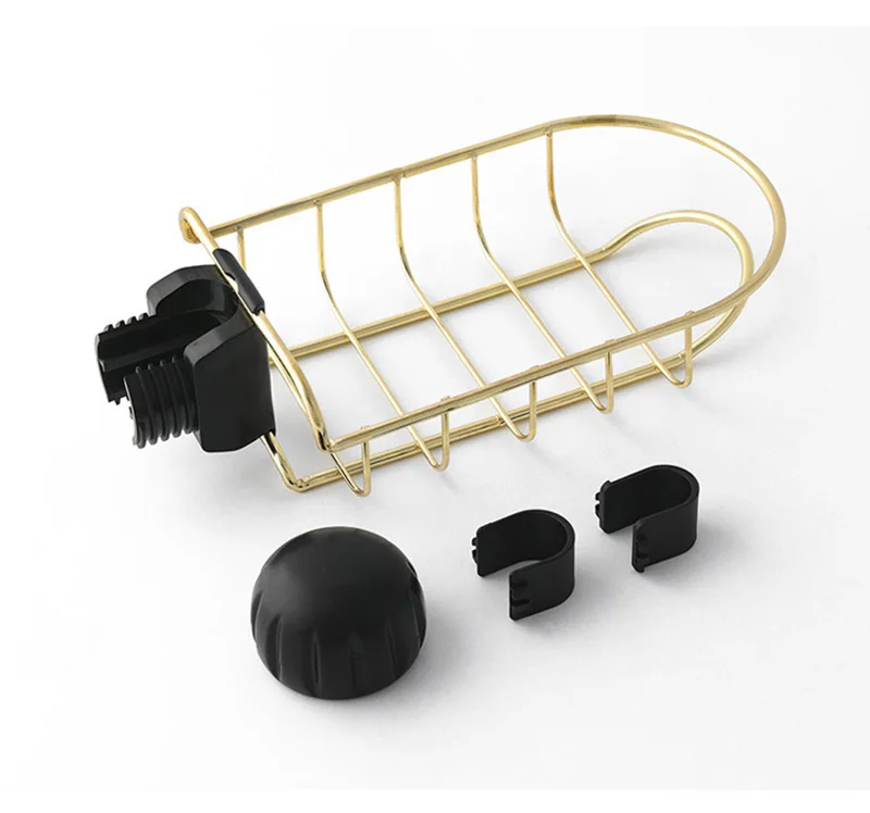 Water-tap Hanging Storage Rack Stainless Steel Sink Faucet Clip Holder Kitchen Shelf Drain Racks Tool