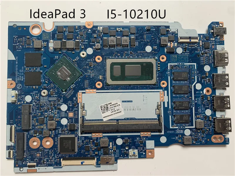 Для Lenovo ideapad 3-14IML05/V14 G1-IML материнская плата для ноутбука GS452/GS552/GS752 NM-C781 W/ I5 10210U 4G GPU