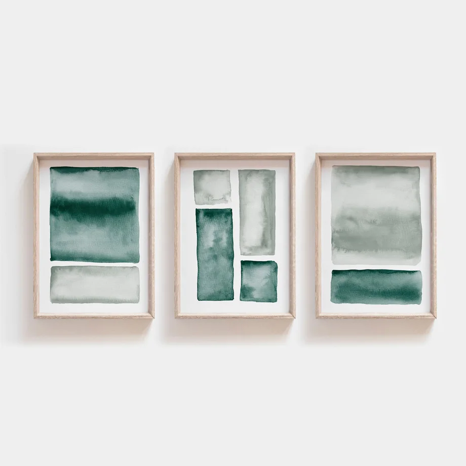 

Minimalist Abstract Geometry Ink Fluid Wall Art Print paper Canvas Painting Nordic Poster Gallery Decor Picture For Living Room