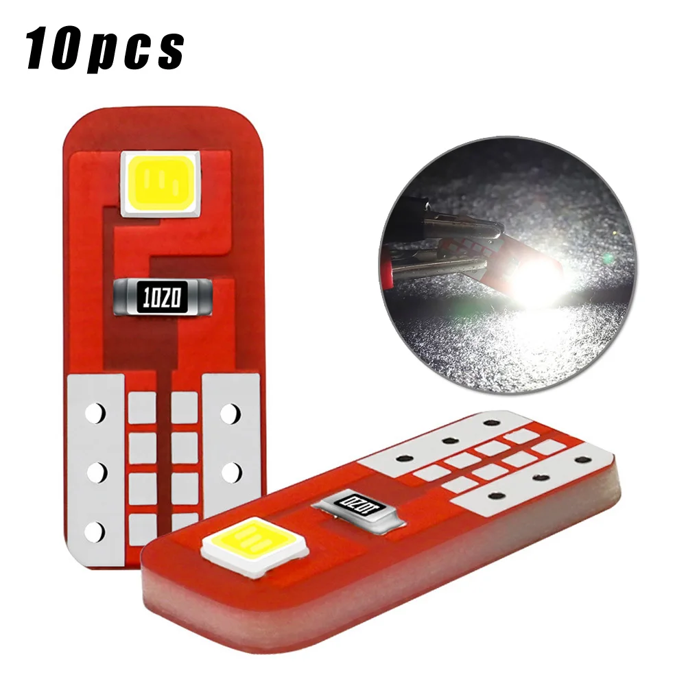 Светильник для чтения светодиодный индикатор лампы автомобиля E1 T10 2835 2SMD 6500K