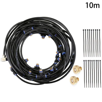 

1x 10/15/20M Gardening Outdoor Misting Cooling System Reptile Cooling Water Garden Patio Spray Sprinkler Kit Irrigation System