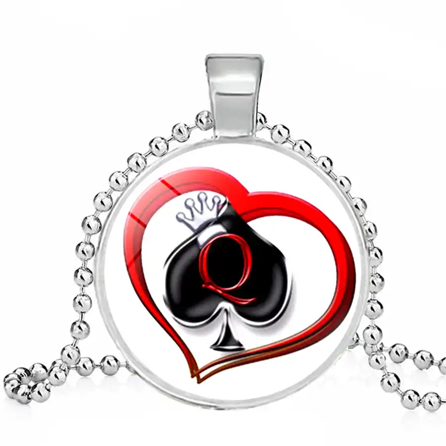 Poker Spades Q Queen Necklaces Spades Q Heart Club Pendants Necklace Statement Women Men Personality Collar Jewelry Pendants Aliexpress Poker Spades Q Queen Necklaces Spades Q Heart Club Pendants Necklace Statement Women Men Personality Collar Jewelry Pendants Aliexpress