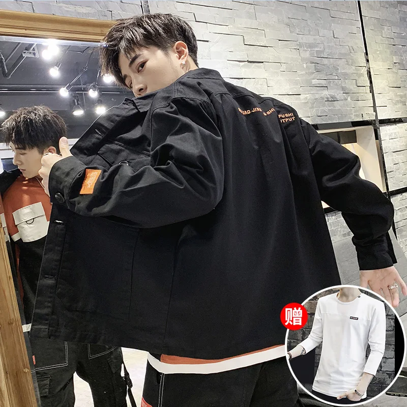 Белая мужская мотоциклетная куртка, осенняя мужская одежда, Campera Hombre Invierno Coupe Vent Homme, уличная одежда, новинка, GG50dy - Цвет: 23