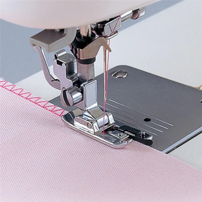 

Overlock Overedge Overcasting Sewing Machine Presser Rolled Hem Foot Tool