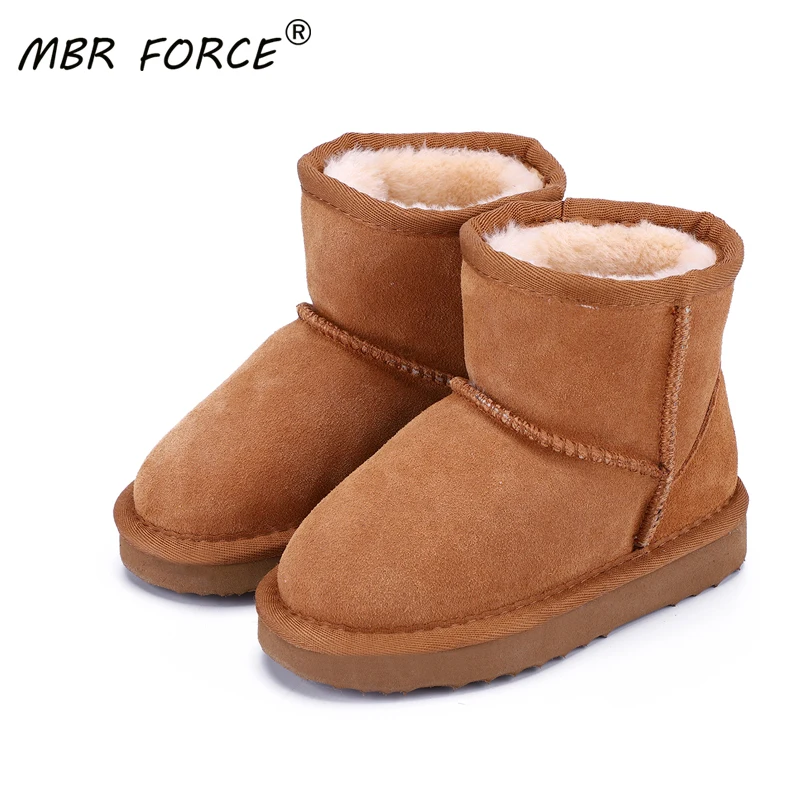 Buy Boots Shoes Fur Kids Genuine-Leather Children's Australian-Snow-Boots Plush Girls Boys pBQKMNQ8Rnq