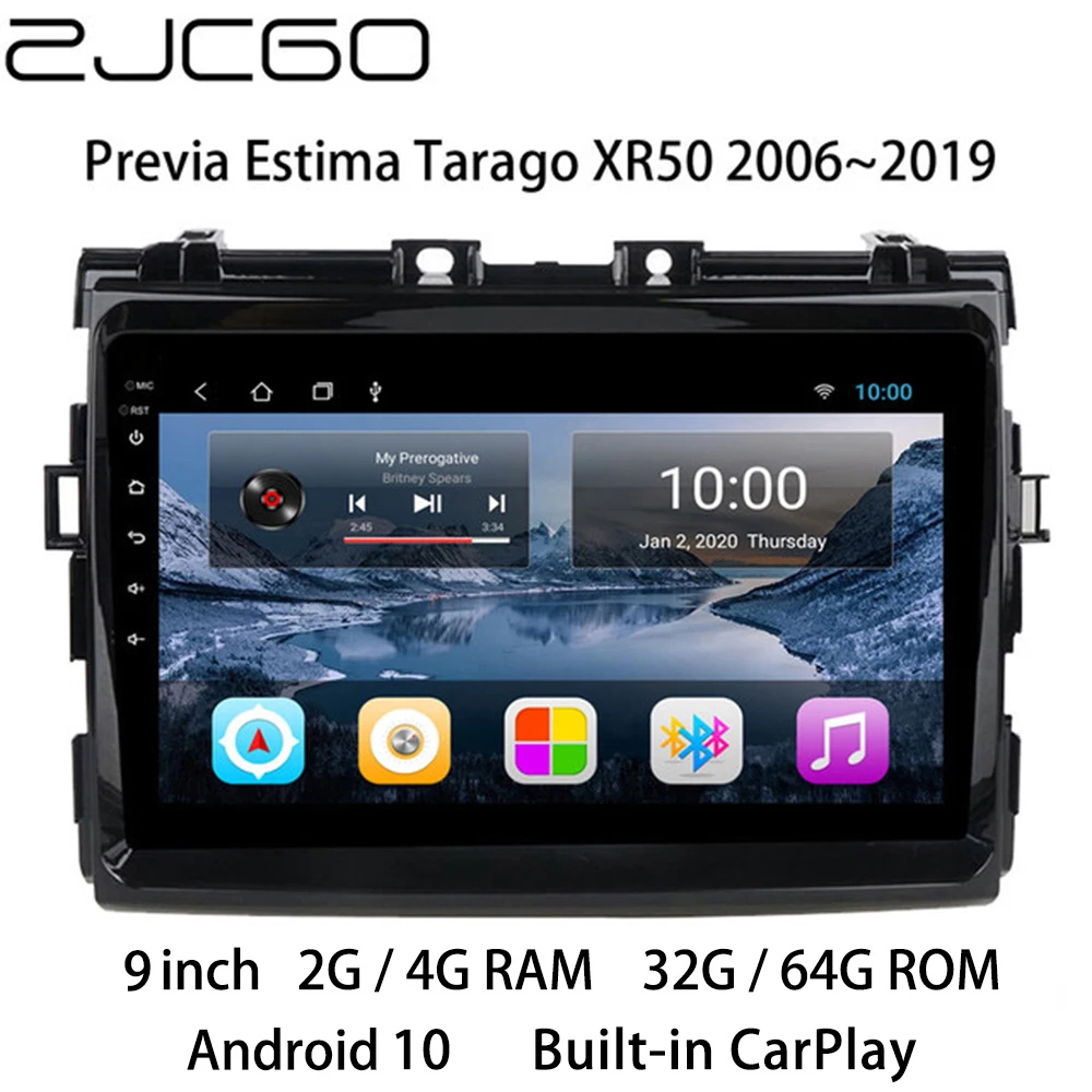 

Car Multimedia Player Stereo GPS DVD Radio Navigation NAVI Android Screen Monitor for Toyota Previa Estima Tarago XR50 2006~2019