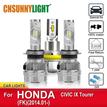 

CNSUNNYLIGHT LED Car Headlamp Bulb For HONDA CIVIC IX Tourer FK From 2014.01 Automotive Light Headlight Lamp Foglamp Accessories