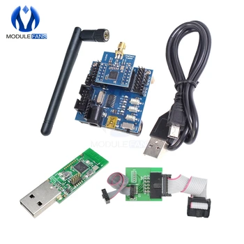 

Wireless Zigbee CC2530 CC2531 CC2540 CC2541 Sniffer Bare Board Analyzer SmartRF04EB Module Core Development Board Kit Antenna